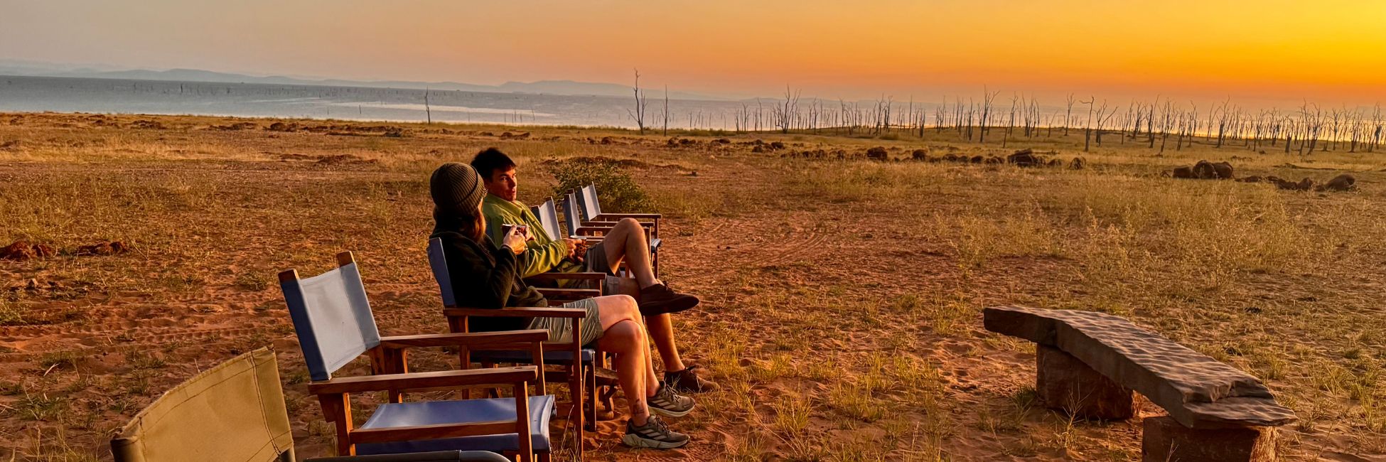 Sonnenaufgang am Lake Kariba (Simbabwe) genießen | | African Soul Guides